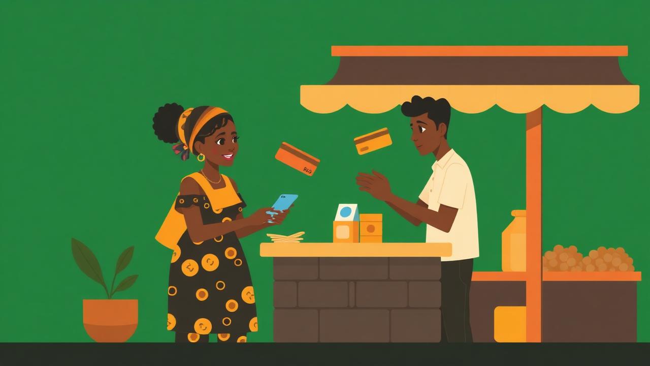 Storyboard frame from the animation "Consumer Credit & Economic Empowerment"